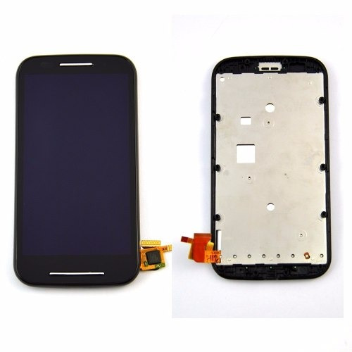 Touch + Display Moto E Xt1021 Xt1022 Xt1025 Preto C/ Aro