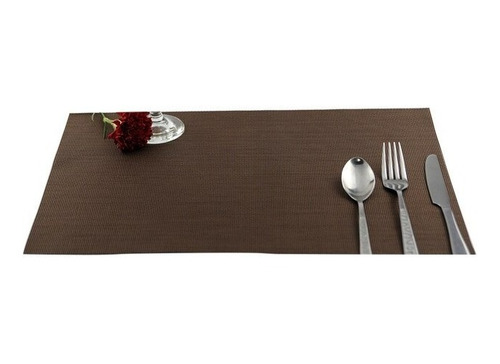 6 Individuales De Mesa Rectangular Mantel Impermeable Nórdic