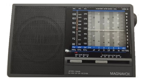 Radio Philips Magnavox Ae3205 Portatil Analogico  Am Fm Sw 