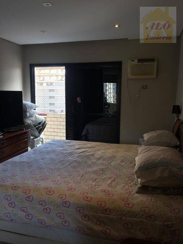 Apartamento À Venda, 160 M² Por R$ 630.000,00 - Canto Do Forte - Praia Grande/sp - Ap3798