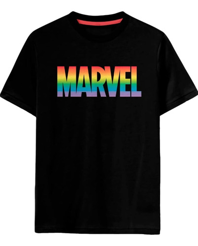 Playera Original Marvel Pride Adulto Talla Grande