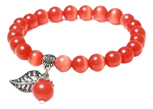 4 Pulsera De Piedra Con Cuentas De Cristal 4 Piezas