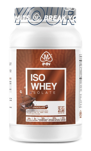 Proteina Iso Whey Isolate 2 Lb - Unidad a $125916