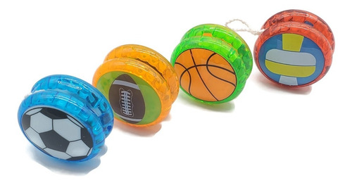 12 X Yoyo Con Luz Mayorista Regalo Souvenir Navidad