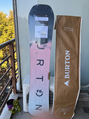 Tabla De Snowboard Burton Mujer 146 Nueva. Vía Láctea Rosa 1.46 M