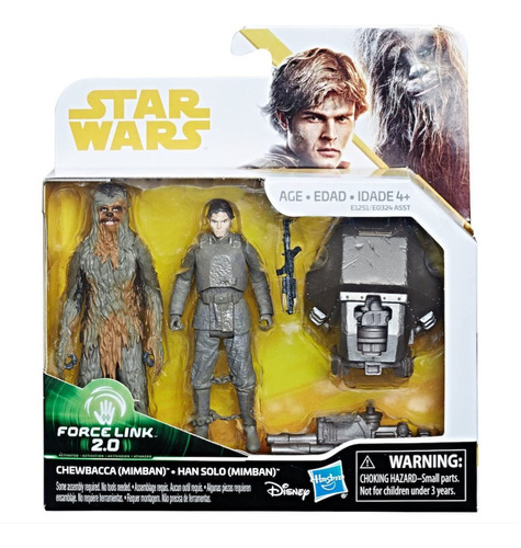 Star Wars Chewbacca Y Han Solo (mimban)