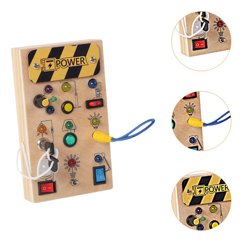 Tablero De Madera Ocupado, Juguete De Viaje, Estilo C