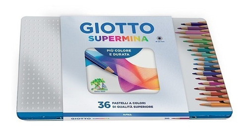 Lapices Giotto Supermina Lata X 36 Unidades Buenisimos !!!!!