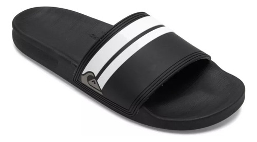 Sandalias Playa Quiksilver Rivi Slide Negro Hombre Aqyl10086