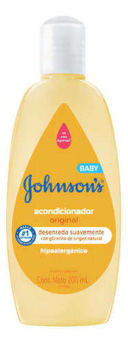  Johnsons Baby Acondicionador Original Hipoalergénica 200ml