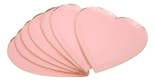 Platos De Papel Para Decoración De Vajilla Rosa Para El Día