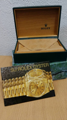 Set Caja Contracaja Y Manual Rolex 15200 Impecable (Usado)