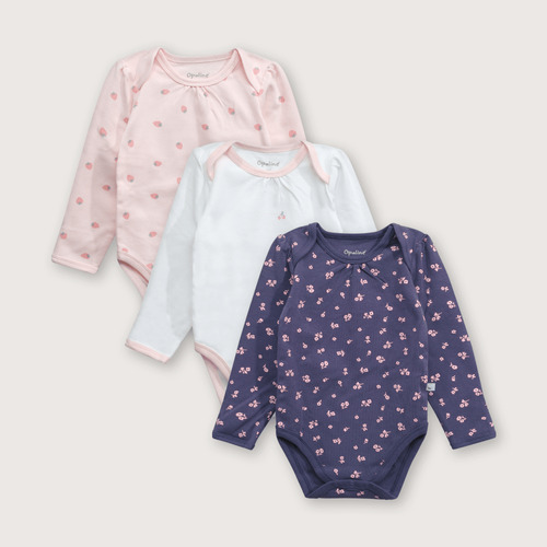 Pack Bodies Bebés Lila 38522 Opaline