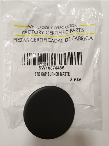 Tapa Quemador Cocina Gas 7,5 Cm W10874485