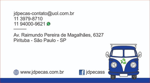 Sucata Kombi Furgão Ano 00 ( Para Peças )