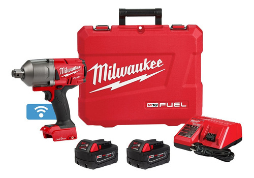 Chave de impacto de combustível M18 One-key 3/4 2864-22r Milwaukee cor vermelha