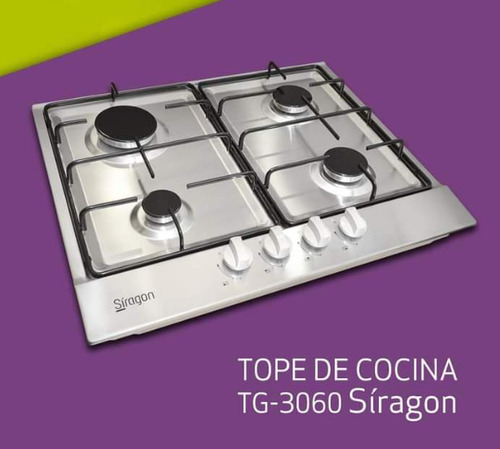 Tope De Cocina A Gas Siragon 59x51