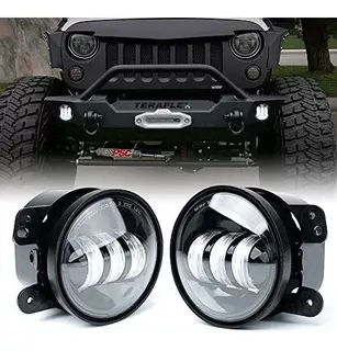 Luces Antiniebla Led De 2 Para Jeep Wrangler Jk Offroad Far