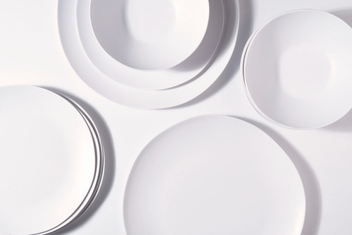 Set De Vajilla De Melamina Organic X12 Parkdesign