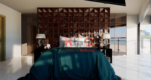 Imagem 2 de 11 de Casa Com 5 Dormitórios À Venda, 420 M² Por R$ 18.000.000,00 - Baleia - São Sebastião/sp - Ca1237
