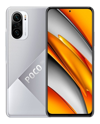 Xiaomi Poco F3 5G Dual SIM 128 GB moonlight silver 6 GB RAM