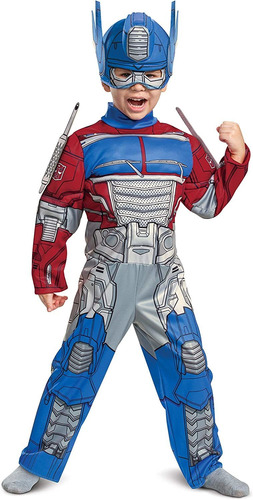 Disguise Optimus Prime - Disfraz De Transformador Muscular P