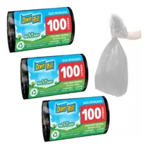 Comprar Sacos Para Lixo Dover Roll Super Forte 100l 15 Un Kit Com 03