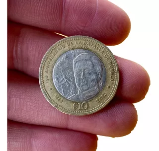 Moneda $10 Pesos Batalla De Puebla 1862-2012
