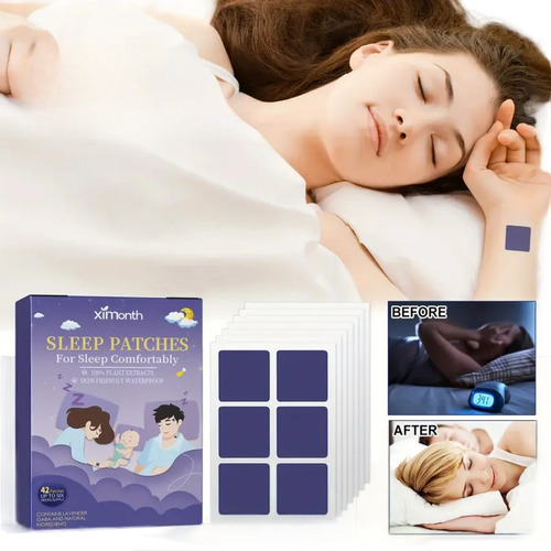 Pack 10 Parches Dormir 100% Efectivo Sueño Natural Relajante