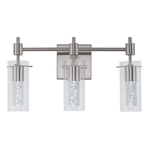 Lámpara De Tocador De Baño De 3 Luces Bombilla Led, L...