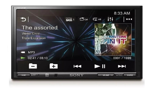 Auto Estereo De Pantalla Sony Xav-v751bt Bluetooth Usb 