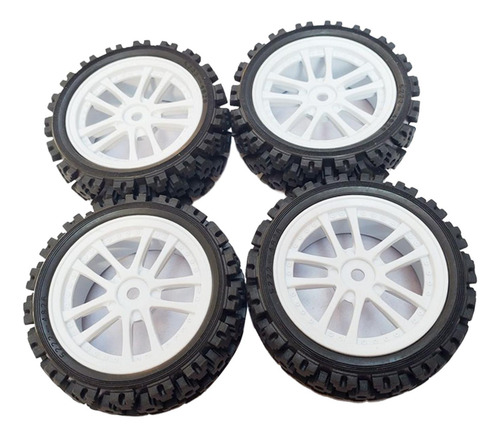 Neumáticos De Rueda De Coche Rc 1/10, Pieza De Estilo C