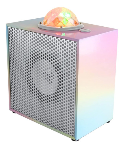 Beat Box - Altavoz Bluetooth Inalámbrico Con Luces Led Baila Color Pastel 110v