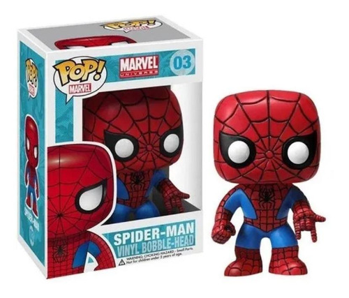 Funko Pop Spiderman #03 Hombre Araña Marvel