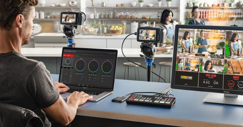 Imagem 4 de 5 de Blackmagic Atem Mini Pro Hdmi Switcher Garantia Nf