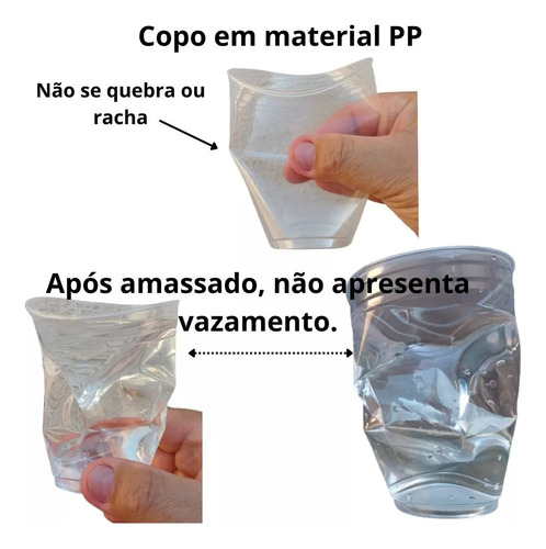 Copo Milk Shake E Suco Pp C/ Tampa C/furo 330ml C/ 150 Unid (Usado)