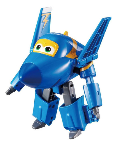 X Boneco De Brinquedo Super Wings Transformando Jerome Avio