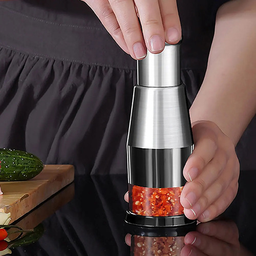 Prensa De Ajo De Cocina Multifuncional De 2 Piezas