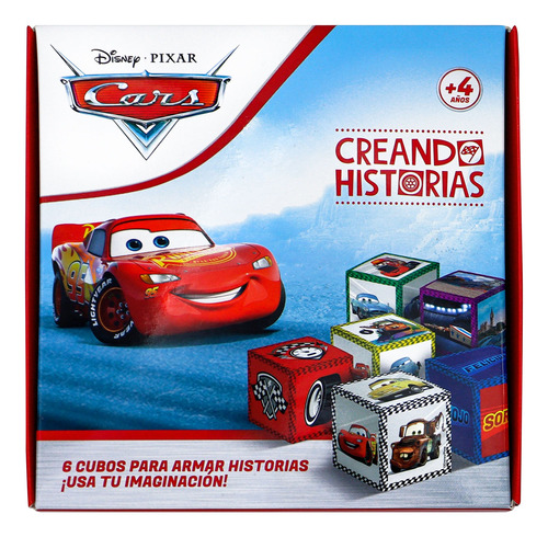 Juego De Mesa Disney Pixar Cars Creando Historias Con Cubos