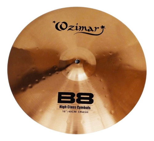 Platillo Crash 16 B8 Ozimar Color Bronce