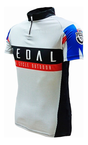 Imagem 2 de 3 de Camiseta De Ciclismo King Brasil 3 Bolsos - Pedal 04