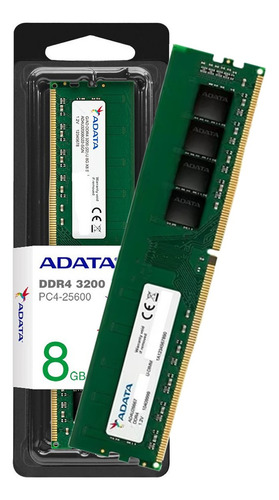 Memoria Adata Premier Ddr4 U-dimm 8gb 3200 Mhz