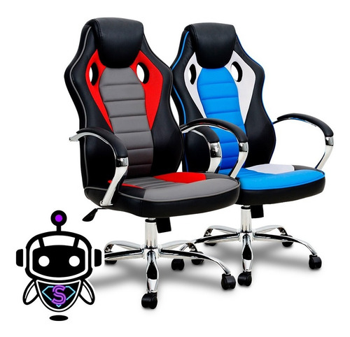 Imagen 1 de 4 de I M P O R T A D A S Silla Gamer Nibio Reclinable Rookie