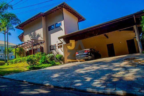 Imagem 1 de 30 de Extraordinária Casa À Venda, Condomínio Residencial Estância Paraíso, Campinas - Ca14496