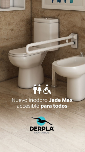 Imagen 4 de 6 de Inodoro Discapacitado Deposito Mochila Baño Envio Gratis