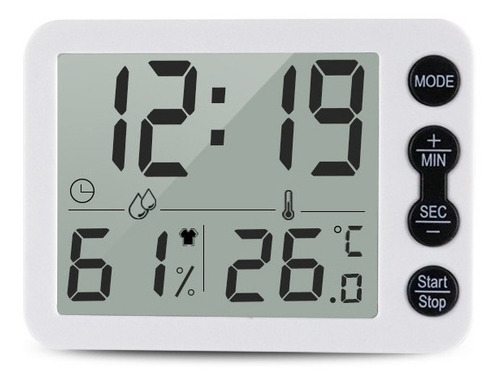 Temporizador Digital, Reloj, Alarma, Temperatura Y Humedad
