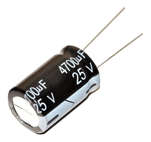 Condensador - Filtro - Capacitor 25v 470uf Electrolitico