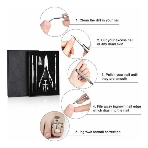 Set Corta Uñas, Tijeras Piel Muerta Uñas Gruesas