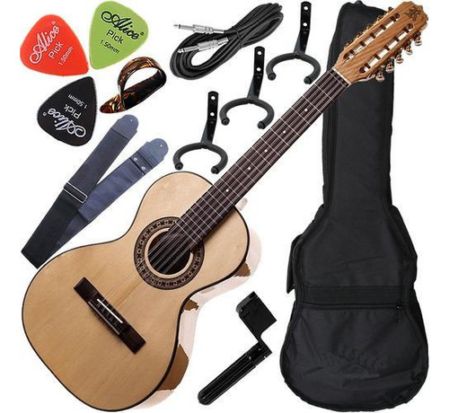 Kit Viola Cinturada Rozini Rv217 Eletroacústica Profissional