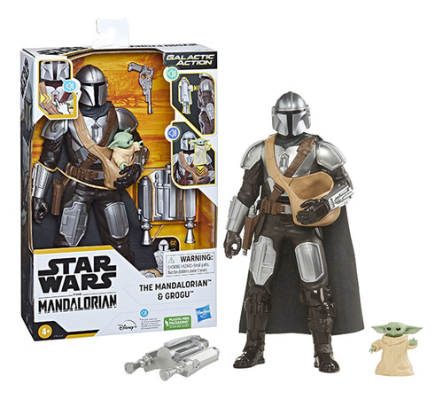 The Mandalorian Y Grogu Hasbro Frases En Español Articulado